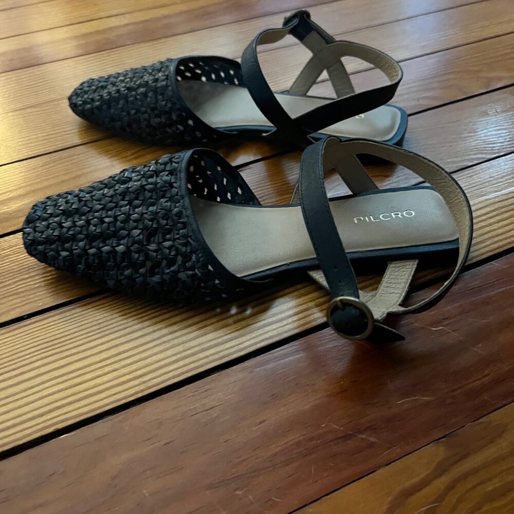 Pilcro Woven Flats, Size 8, New in Box